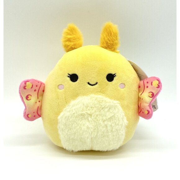 Squishmallow Canadian Miry Yellow Pink Moth Butterfly 5” NWT - Picture 1 of 5